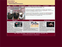 Tablet Screenshot of marcheseinc.com